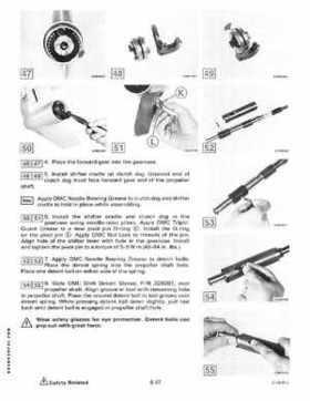 1985 Johnson/Evinrude 2 thru V-6 models service repair manual final edition P/N 507508, Page 537