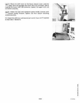 1985 Johnson/Evinrude 2 thru V-6 models service repair manual final edition P/N 507508, Page 542