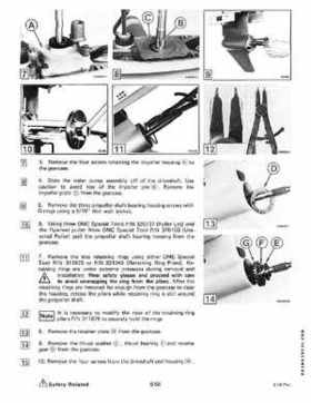 1985 Johnson/Evinrude 2 thru V-6 models service repair manual final edition P/N 507508, Page 546