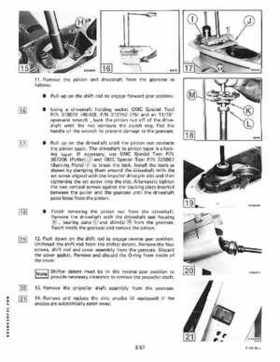 1985 Johnson/Evinrude 2 thru V-6 models service repair manual final edition P/N 507508, Page 547