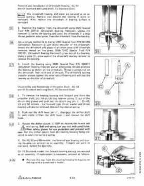 1985 Johnson/Evinrude 2 thru V-6 models service repair manual final edition P/N 507508, Page 550
