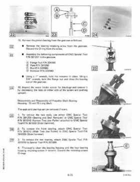 1985 Johnson/Evinrude 2 thru V-6 models service repair manual final edition P/N 507508, Page 565