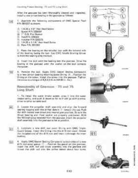 1985 Johnson/Evinrude 2 thru V-6 models service repair manual final edition P/N 507508, Page 572