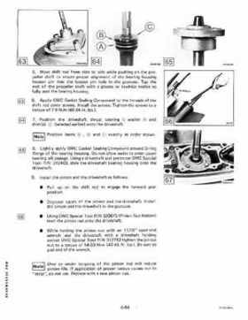 1985 Johnson/Evinrude 2 thru V-6 models service repair manual final edition P/N 507508, Page 573