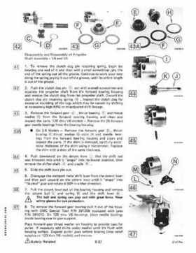 1985 Johnson/Evinrude 2 thru V-6 models service repair manual final edition P/N 507508, Page 585
