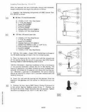 1985 Johnson/Evinrude 2 thru V-6 models service repair manual final edition P/N 507508, Page 589