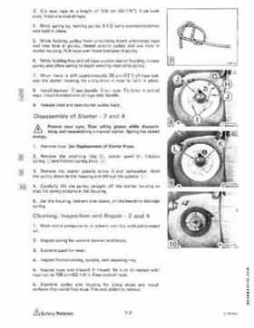 1985 Johnson/Evinrude 2 thru V-6 models service repair manual final edition P/N 507508, Page 604