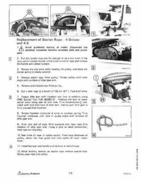 1985 Johnson/Evinrude 2 thru V-6 models service repair manual final edition P/N 507508, Page 606