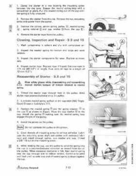 1985 Johnson/Evinrude 2 thru V-6 models service repair manual final edition P/N 507508, Page 614