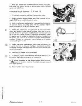 1985 Johnson/Evinrude 2 thru V-6 models service repair manual final edition P/N 507508, Page 615