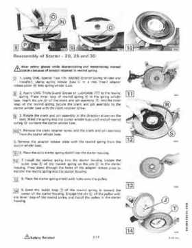1985 Johnson/Evinrude 2 thru V-6 models service repair manual final edition P/N 507508, Page 618