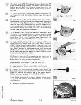 1985 Johnson/Evinrude 2 thru V-6 models service repair manual final edition P/N 507508, Page 619