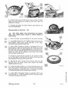 1985 Johnson/Evinrude 2 thru V-6 models service repair manual final edition P/N 507508, Page 622