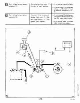 1985 Johnson/Evinrude 2 thru V-6 models service repair manual final edition P/N 507508, Page 636