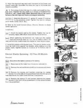 1985 Johnson/Evinrude 2 thru V-6 models service repair manual final edition P/N 507508, Page 644
