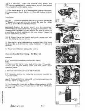 1985 Johnson/Evinrude 2 thru V-6 models service repair manual final edition P/N 507508, Page 645