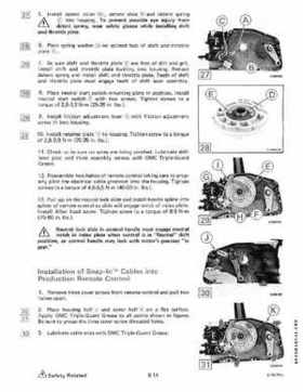 1985 Johnson/Evinrude 2 thru V-6 models service repair manual final edition P/N 507508, Page 676