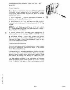 1985 Johnson/Evinrude 2 thru V-6 models service repair manual final edition P/N 507508, Page 701