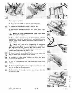 1985 Johnson/Evinrude 2 thru V-6 models service repair manual final edition P/N 507508, Page 708