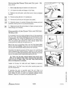 1985 Johnson/Evinrude 2 thru V-6 models service repair manual final edition P/N 507508, Page 738