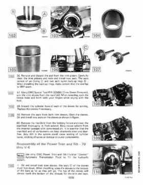1985 Johnson/Evinrude 2 thru V-6 models service repair manual final edition P/N 507508, Page 748
