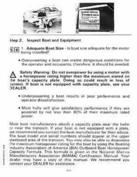 1985 Johnson/Evinrude 2 thru V-6 models service repair manual final edition P/N 507508, Page 833