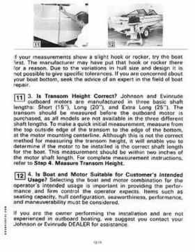 1985 Johnson/Evinrude 2 thru V-6 models service repair manual final edition P/N 507508, Page 837