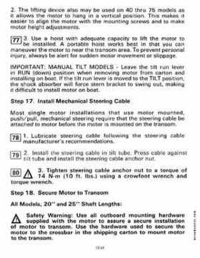 1985 Johnson/Evinrude 2 thru V-6 models service repair manual final edition P/N 507508, Page 860