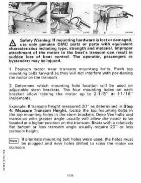 1985 Johnson/Evinrude 2 thru V-6 models service repair manual final edition P/N 507508, Page 861