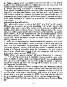 1985 Johnson/Evinrude 2 thru V-6 models service repair manual final edition P/N 507508, Page 873