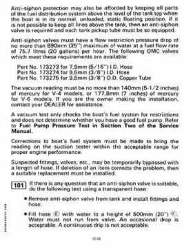 1985 Johnson/Evinrude 2 thru V-6 models service repair manual final edition P/N 507508, Page 879