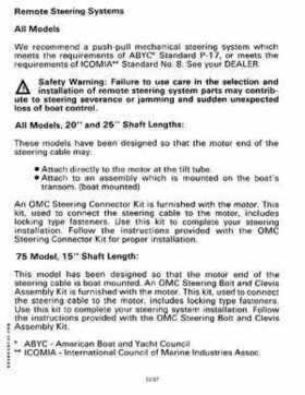 1985 Johnson/Evinrude 2 thru V-6 models service repair manual final edition P/N 507508, Page 883