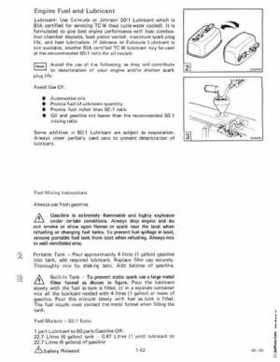 1985 OMC 65, 100 and 155 HP Models Commercial Service Repair manual, PN 507450-D, Page 46