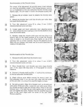 1985 OMC 65, 100 and 155 HP Models Commercial Service Repair manual, PN 507450-D, Page 65