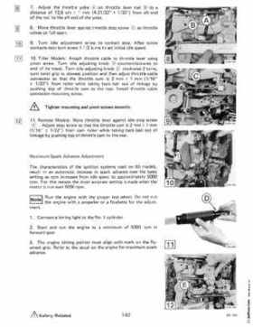 1985 OMC 65, 100 and 155 HP Models Commercial Service Repair manual, PN 507450-D, Page 66
