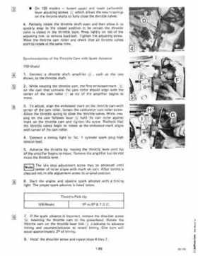 1985 OMC 65, 100 and 155 HP Models Commercial Service Repair manual, PN 507450-D, Page 69
