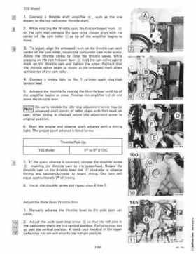 1985 OMC 65, 100 and 155 HP Models Commercial Service Repair manual, PN 507450-D, Page 70