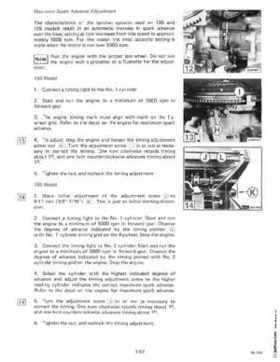 1985 OMC 65, 100 and 155 HP Models Commercial Service Repair manual, PN 507450-D, Page 71