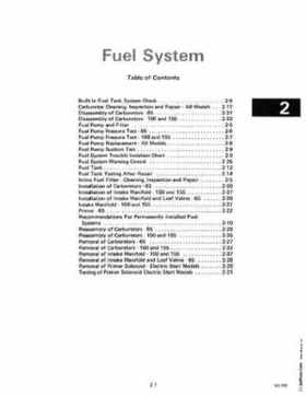 1985 OMC 65, 100 and 155 HP Models Commercial Service Repair manual, PN 507450-D, Page 94
