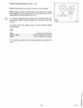 1985 OMC 65, 100 and 155 HP Models Commercial Service Repair manual, PN 507450-D, Page 99