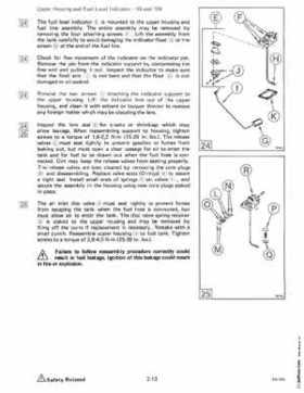 1985 OMC 65, 100 and 155 HP Models Commercial Service Repair manual, PN 507450-D, Page 106