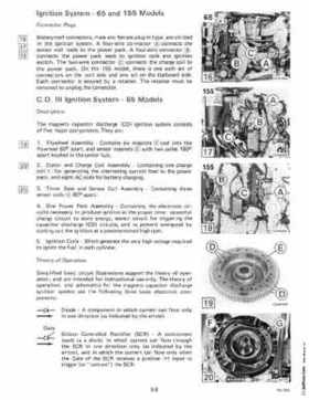 1985 OMC 65, 100 and 155 HP Models Commercial Service Repair manual, PN 507450-D, Page 139
