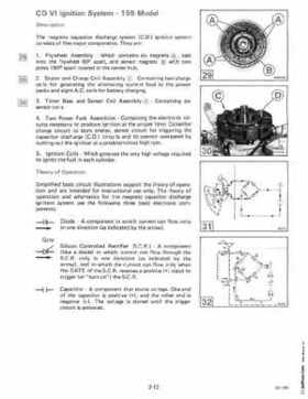 1985 OMC 65, 100 and 155 HP Models Commercial Service Repair manual, PN 507450-D, Page 143