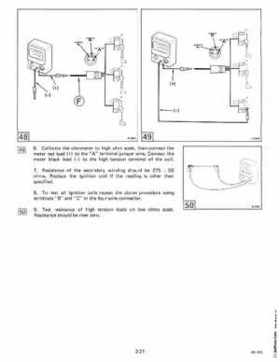 1985 OMC 65, 100 and 155 HP Models Commercial Service Repair manual, PN 507450-D, Page 152