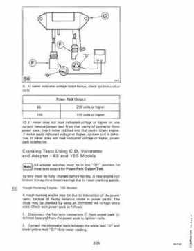 1985 OMC 65, 100 and 155 HP Models Commercial Service Repair manual, PN 507450-D, Page 156