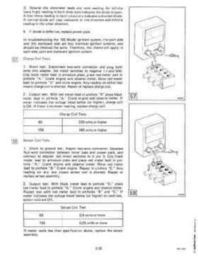 1985 OMC 65, 100 and 155 HP Models Commercial Service Repair manual, PN 507450-D, Page 157