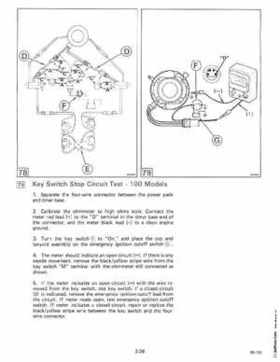 1985 OMC 65, 100 and 155 HP Models Commercial Service Repair manual, PN 507450-D, Page 170