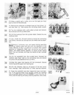 1985 OMC 65, 100 and 155 HP Models Commercial Service Repair manual, PN 507450-D, Page 198