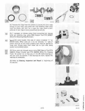 1985 OMC 65, 100 and 155 HP Models Commercial Service Repair manual, PN 507450-D, Page 199