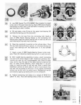 1985 OMC 65, 100 and 155 HP Models Commercial Service Repair manual, PN 507450-D, Page 202